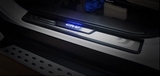 JMT Накладки на дверные пороги с логотипом и LED подсветкой, нерж., OEM Stile HONDA (хонда) CRV 12-