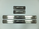 JMT Накладки на дверные пороги с логотипом, нерж. FORD (форд) Fiesta 09-