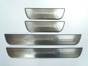 JMT Накладки на дверные пороги с логотипом, нерж. KIA (киа) Sportage/Спортаж 10- - Автоаксессуары и тюнинг