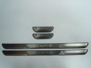 JMT Накладки на дверные пороги с логотипом, нерж. NISSAN (ниссан) Juke/жук 10- - Автоаксессуары и тюнинг