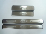 JMT Накладки на дверные пороги с логотипом, нерж. VW Polo/Поло 10-