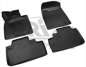 Norplast Коврики салона (полиуретан) , чёрные (3D) LEXUS (лексус) RX 16- - Автоаксессуары и тюнинг