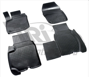 Norplast Коврики салона (полиуретан) , чёрные (5D) HONDA (хонда) Civic/Цивик 12- - Автоаксессуары и тюнинг
