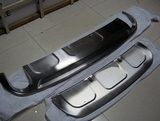OEM-Tuning Комплект накладок на передний и задний бампер, нерж. сталь. (для S-Line) AUDI (ауди) Q7 09-14