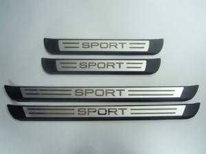OEM-Tuning Накладки на дверные пороги, 4 части LAND ROVER (ленд ровер)/ROVER Range Rover Sport 10- - Автоаксессуары и тюнинг