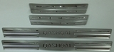 OEM-Tuning Накладки на дверные пороги нерж. (на металл, 4 части) NISSAN (ниссан) Qashqai/кашкай +2/кашкай 07-14