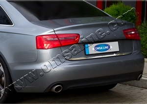 Omsa_Line Накладка на нижнюю кромку крышки багажника, нерж., 1 часть (A6 SD 4G/C7) AUDI (ауди) A6 11- - Автоаксессуары и тюнинг