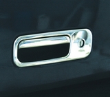 Omsa_Line Накладка ручку багажника, 2 части, нерж. VW T5 Transporter 03-09