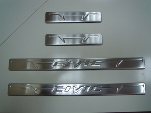 Omsa_Line Накладки на дверные пороги, нерж, 4 части HONDA (хонда) Civic/Цивик 12- - Автоаксессуары и тюнинг