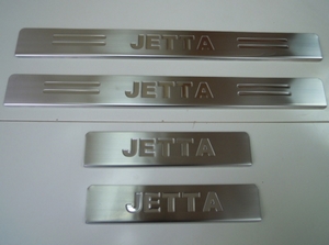 Omsa_Line Накладки на дверные пороги, нерж, 4 части. VW Jetta/джетта VI 11- - Автоаксессуары и тюнинг