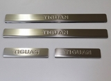 Omsa_Line Накладки на дверные пороги, нерж, 4 части VW Tiguan/тигуан 08-/11-