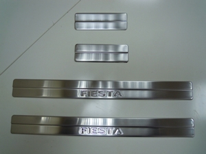 Omsa_Line Накладки на пороги, нерж., 4 части FORD (форд) Fiesta 09- - Автоаксессуары и тюнинг