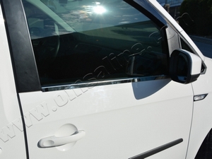 Omsa_Line Нижние молдинги стекол, нерж., 2 части VW Caddy/кадди 15- - Автоаксессуары и тюнинг