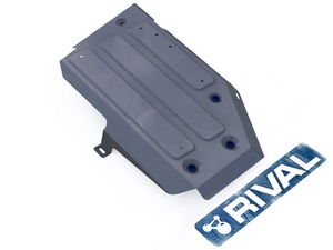 Rival Защита топливного бака, алюминий (V-1, 6:2, 0, 2WD) NISSAN (ниссан)/RENAULT (рено) Terrano/Duster/дастер/дастер - Автоаксессуары и тюнинг