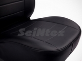 Seintex Чехлы на сиденья (экокожа) , цвет - чёрный (40/60) VW Polo/Поло 10-14