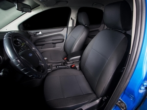 Seintex Чехлы на сиденья (жаккард) , цвет - тёмно-серый VW Polo/Поло 10-14 - Автоаксессуары и тюнинг