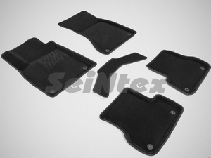 Seintex Коврики салона текстильные 3D, чёрные AUDI (ауди) A6 11- - Автоаксессуары и тюнинг