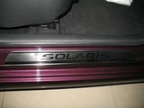 Souz-96 Накладки на внутр. пороги с рисунком (компл.4шт.) на металл HYUNDAI (хендай) Solaris 10-