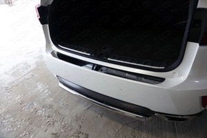 ТСС Накладка на задний бампер (лист зеркальный) LEXUS (лексус) RX200t 16- - Автоаксессуары и тюнинг