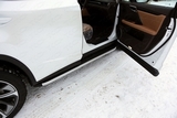 ТСС Пороги алюминиевые с пластиковой накладкой 1820 мм LEXUS (лексус) RX200t 16-