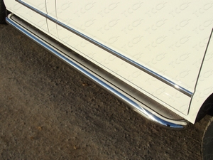 ТСС Пороги с площадкой 60, 3 мм (нерж. лист) VW T5 Multivan 03-/10- - Автоаксессуары и тюнинг