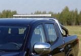 ТСС Защита кузова и заднего стекла 76, 1 мм со светодиодной фарой MITSUBISHI (митсубиси) L200 15-