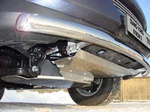 ТСС Защита радиатора охлаждения (алюминий) 4 мм SSANGYONG (ссанг енг) Kyron/кайрон 07- - Автоаксессуары и тюнинг