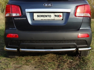 ТСС Защита задняя (центральная) 60, 3 мм KIA (киа) Sorento/Соренто 09- - Автоаксессуары и тюнинг