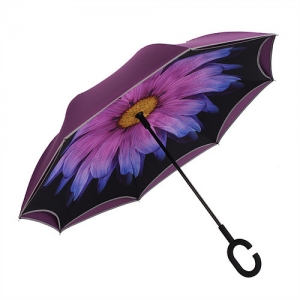 Зонт автоматический Flower зонт-наоборот (SMART-зонт) - Автоаксессуары и тюнинг